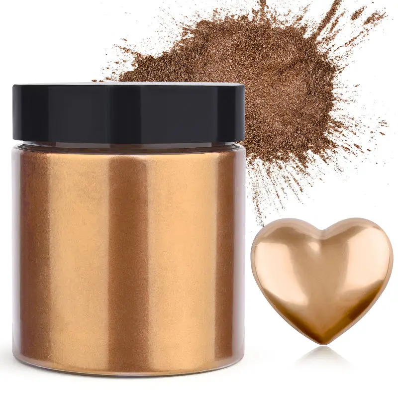 Resin Pigment Set - 50g/Flasche Metallic Glitter Pulver Gold Silber