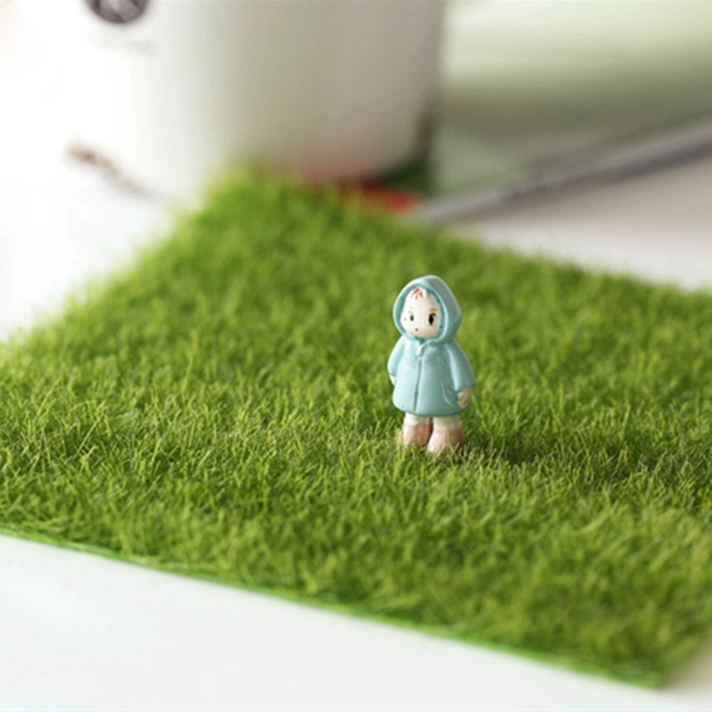Terrarium Moss Art - Ökologische Rasendekoration Gartenornament Künstlicher Rasen Kunstrasen