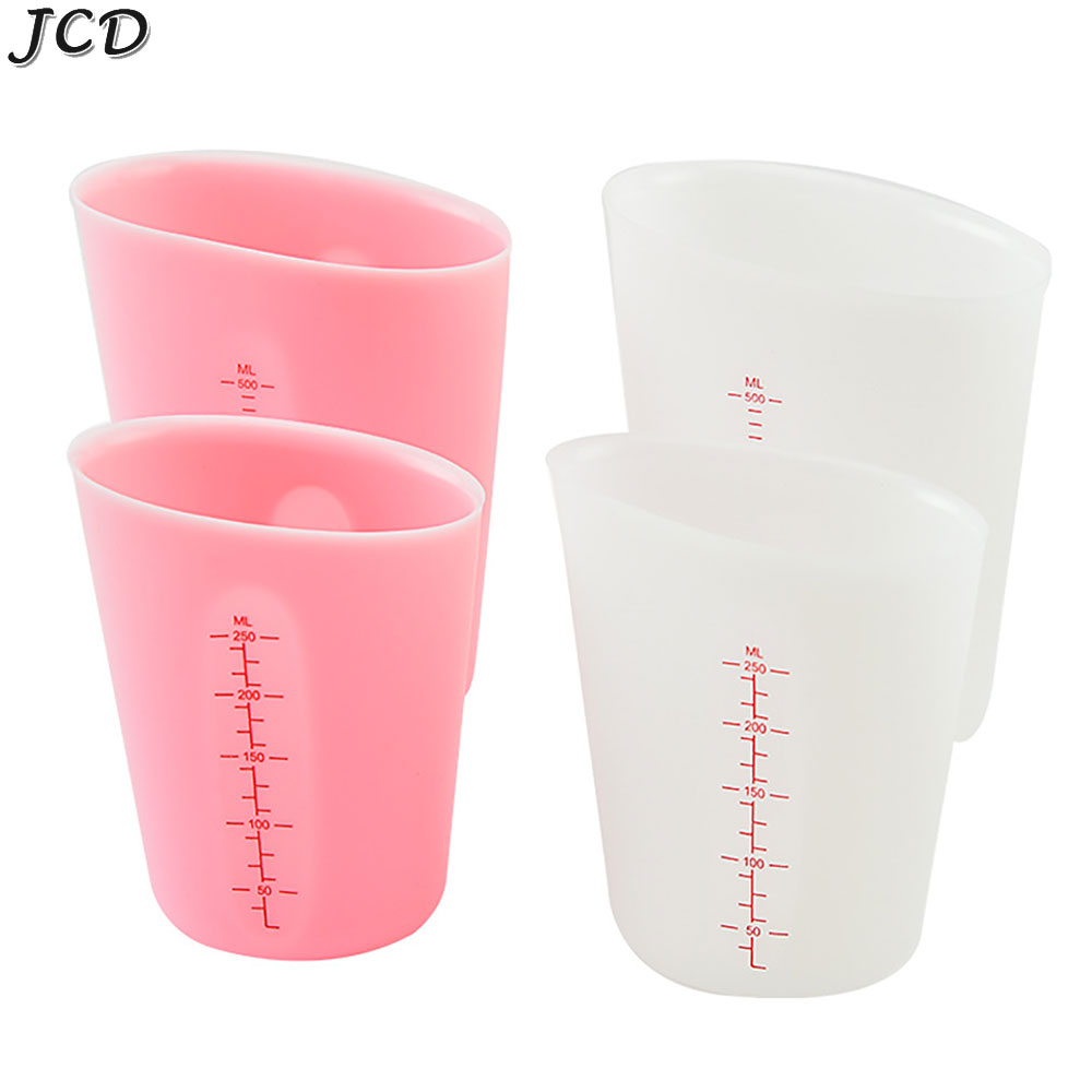 Mixing Cup Silicone - JCD Silikon Messbecher Doppelskala Lebensmittelqualität Langlebig