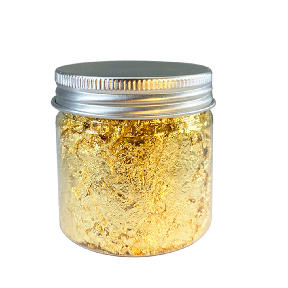 Gold Foil Flakes - Nachahmung Rose Gold Silber Kupfer Folie