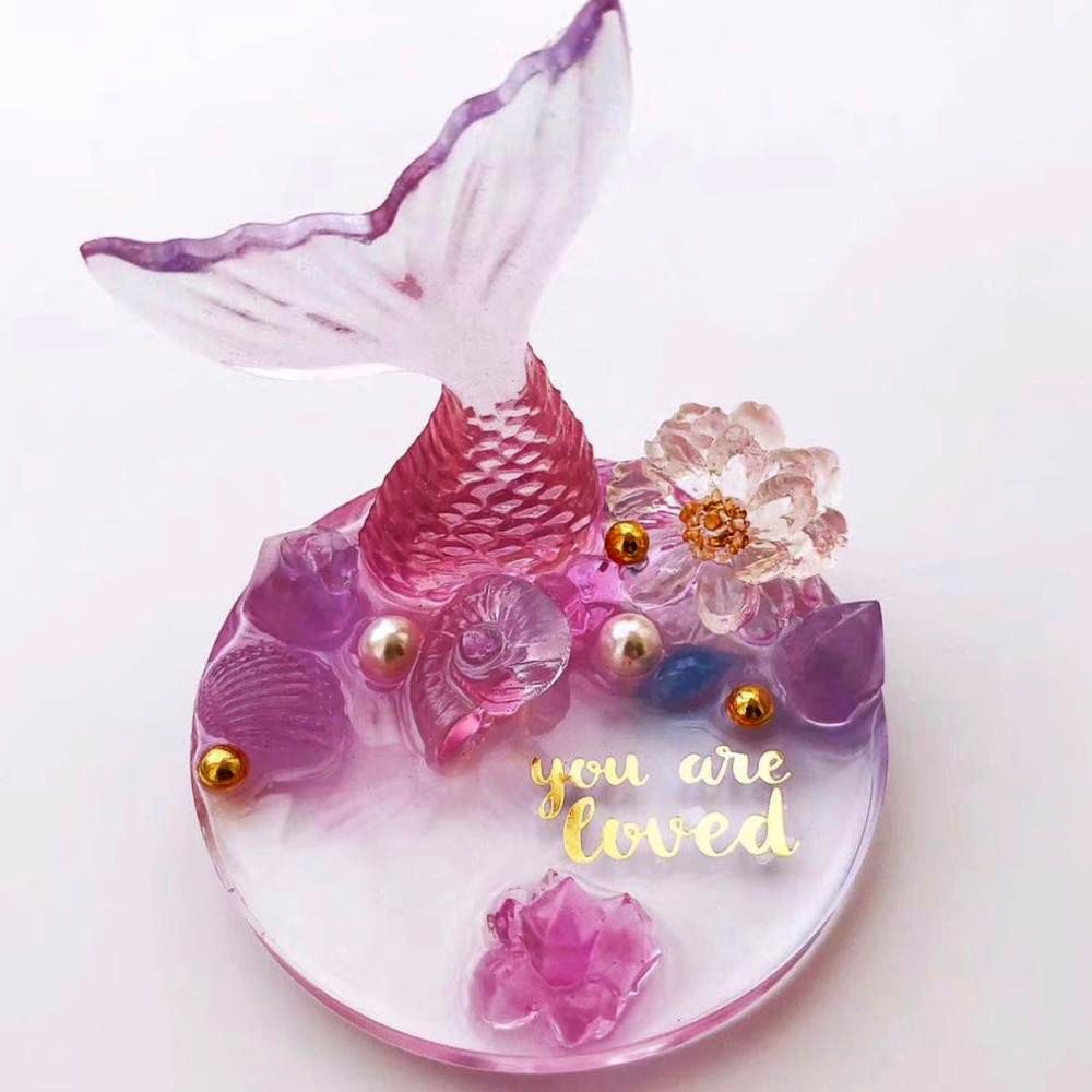 Coaster Mold Round - DIY Handwerk Silikon Flüssigkeit Kunst Tasse