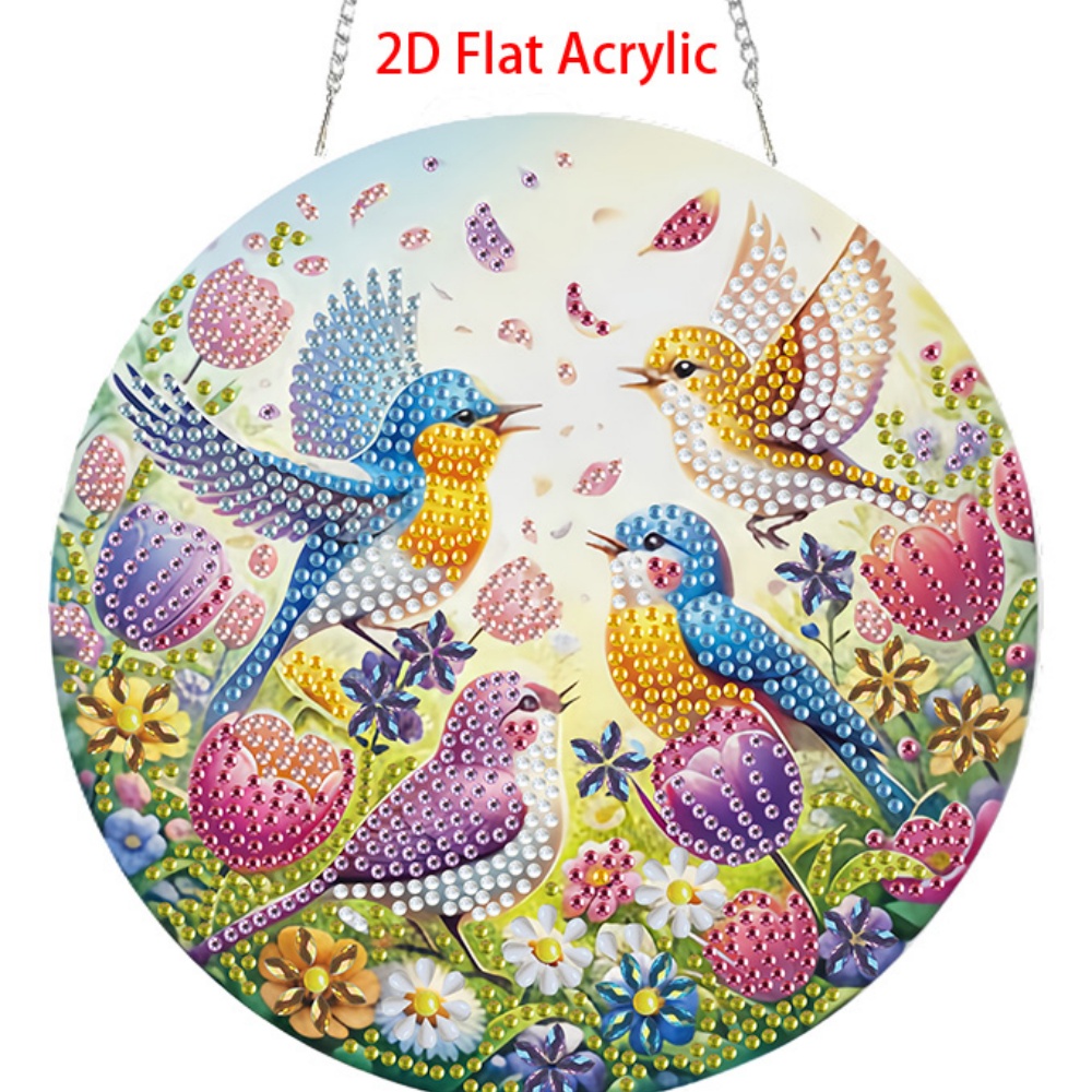 Resin Craft For Beginners - 2D Flaches Acryl, 5D DIY Diamantmalerei-Set