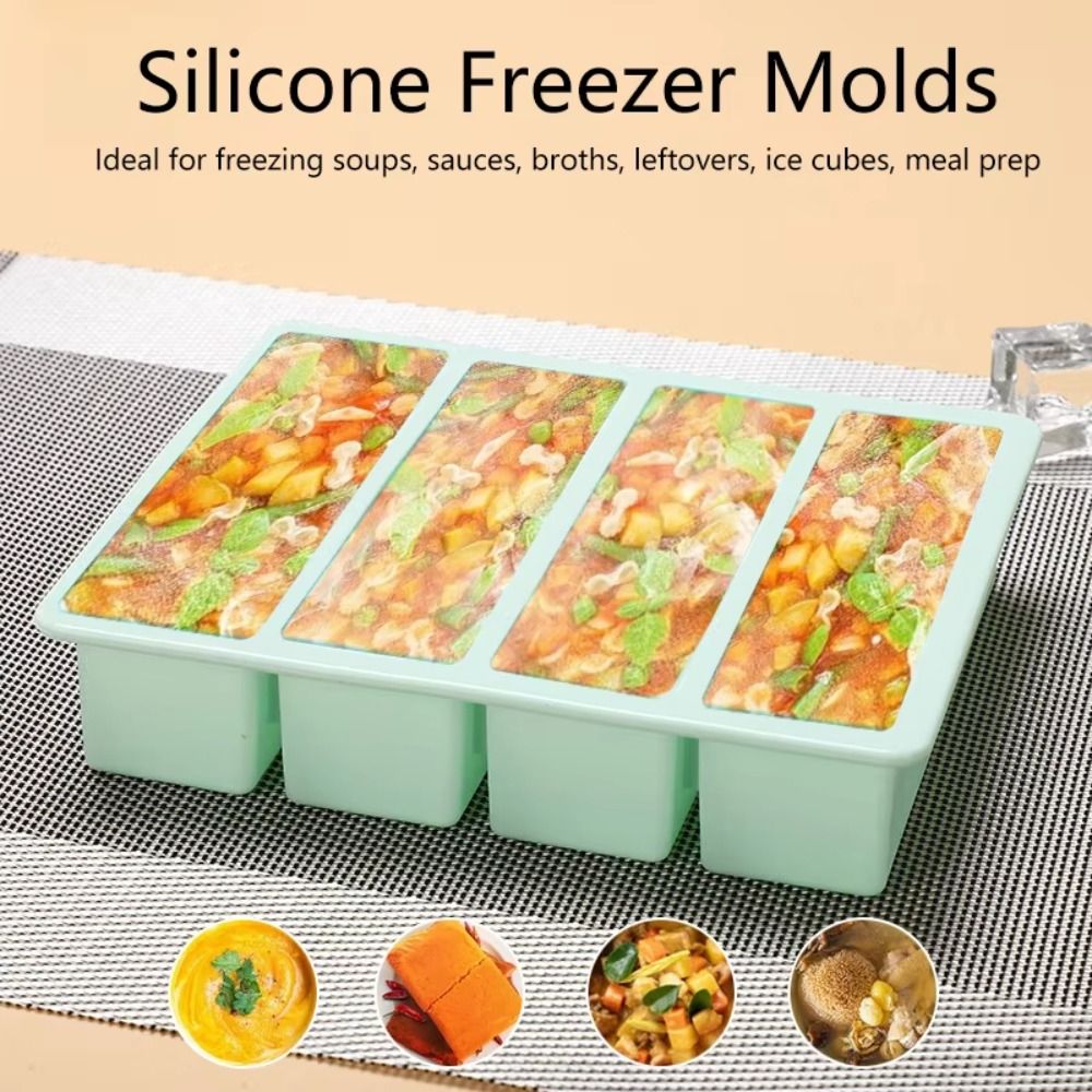 Neue 4-Gitter-Riesenaufbewahru – Serving Tray Mold Bewertung und Preis