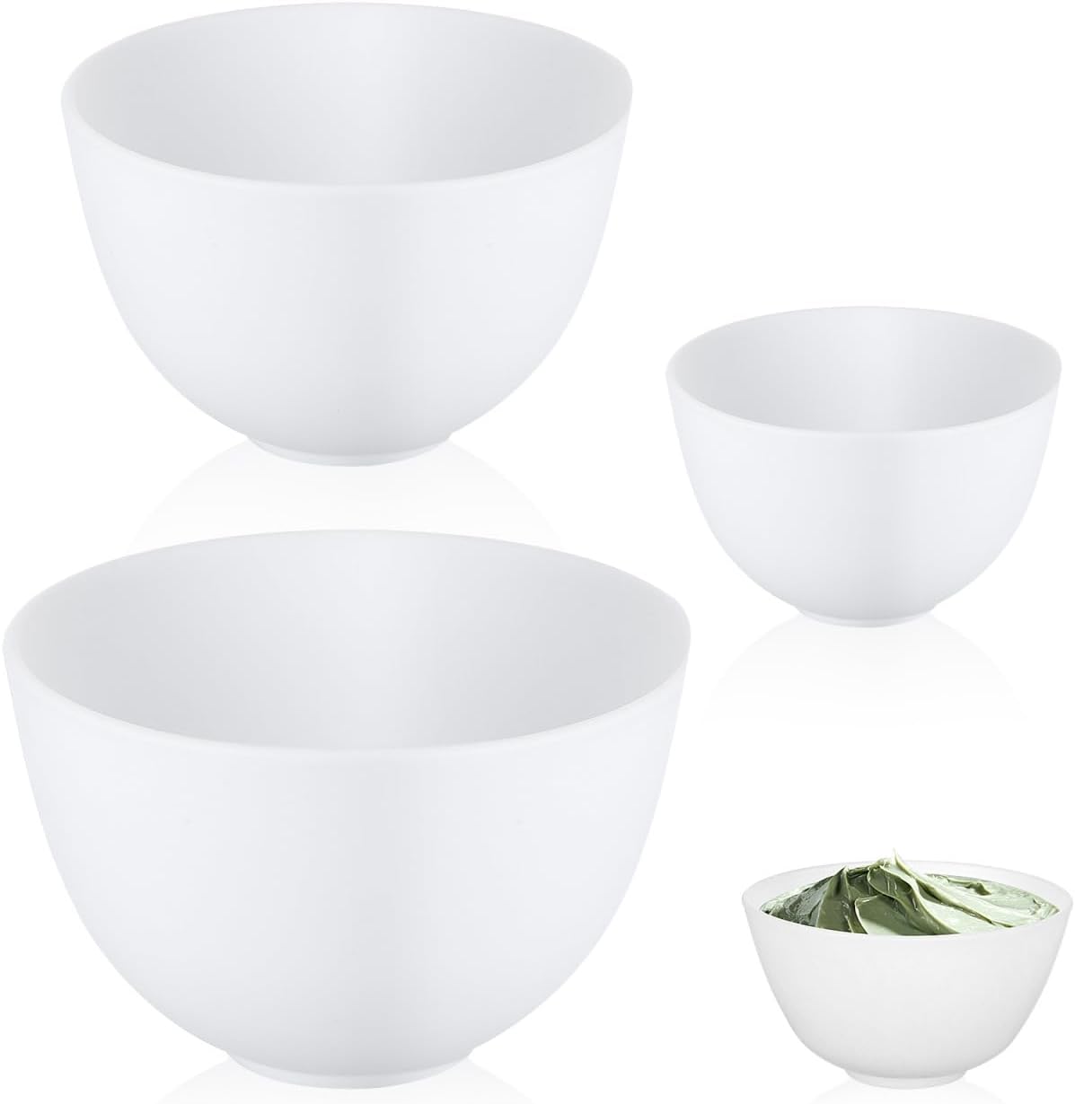 3-teiliges Silikon-Schüssel-Se – Mixing Cup Silicone Bewertung und Preis