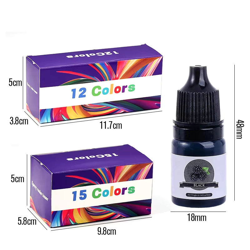 Epoxidharz-Farbpigment, 24 leb – Resin Pigment Set Bewertung und Preis