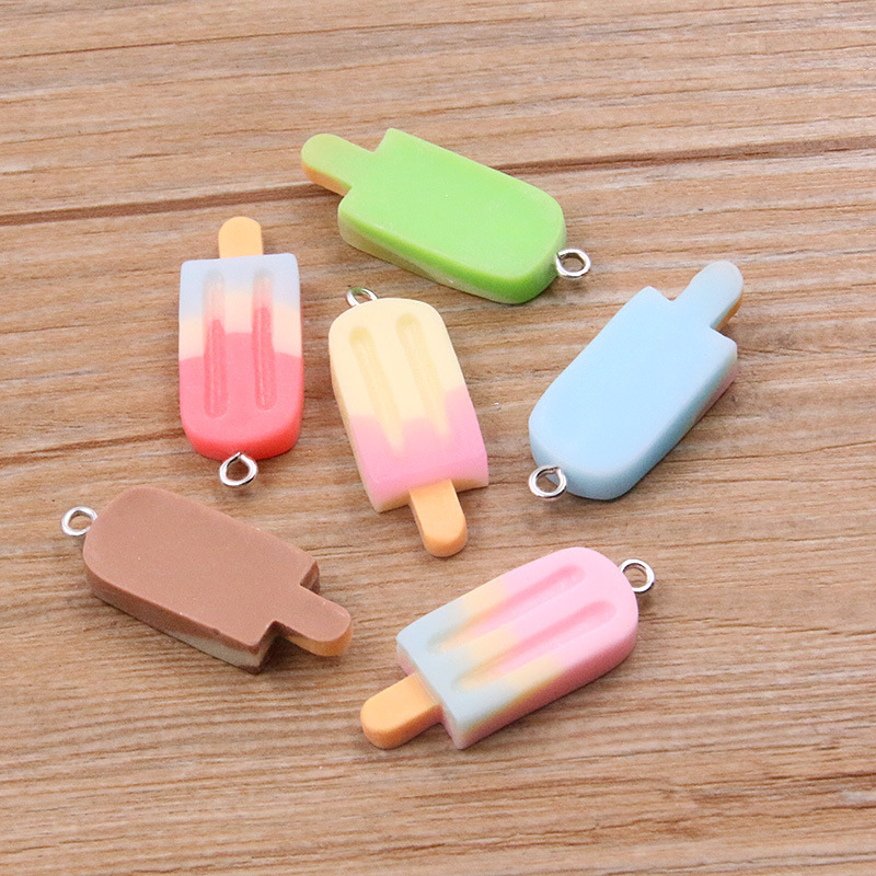 6 Stück Farbverlauf-Eis am Sti – Resin Crafts Diy Bewertung und Preis