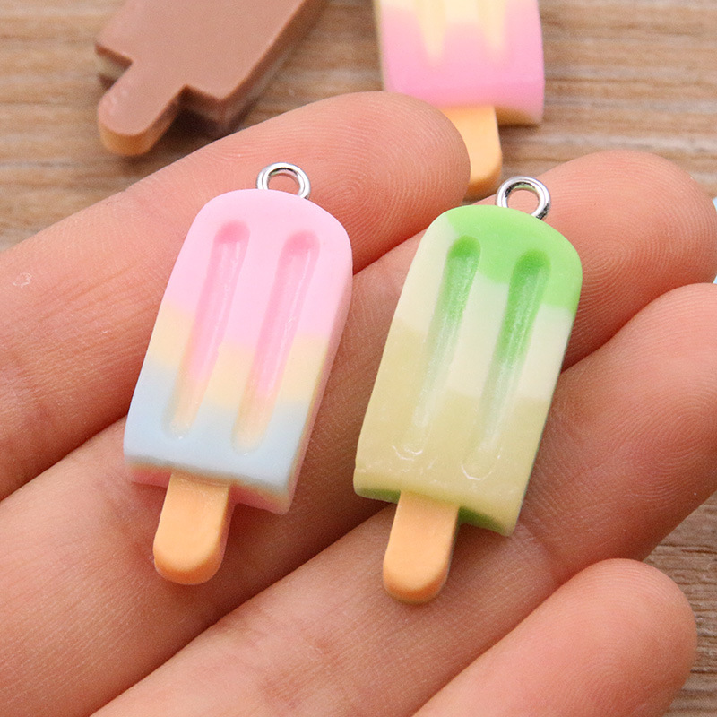 6 Stück Farbverlauf-Eis am Sti – Resin Crafts Diy Bewertung und Preis