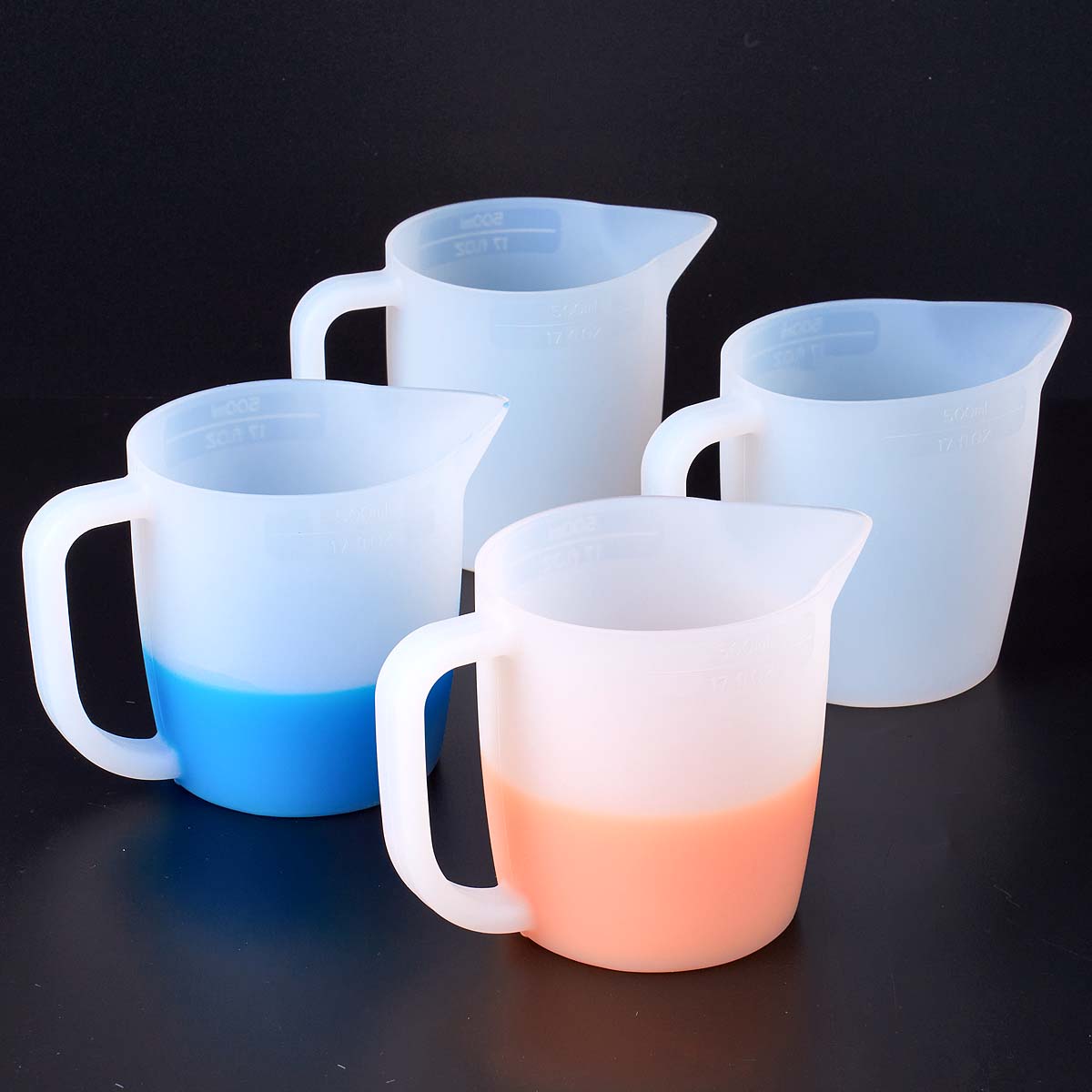 500 ml Silikon-Messbecher mit  – Mixing Cup Silicone Bewertung und Preis