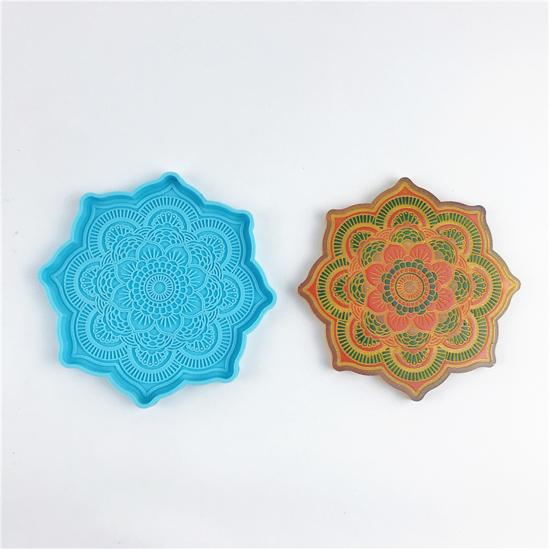 Mandala Untersetzer Silikon Fo – Coaster Mold Round Bewertung und Preis