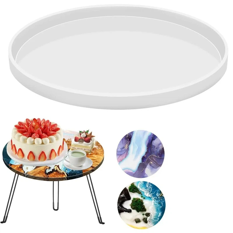 Runde Epoxidharz-Tischformen,  – Coaster Mold Round Bewertung und Preis