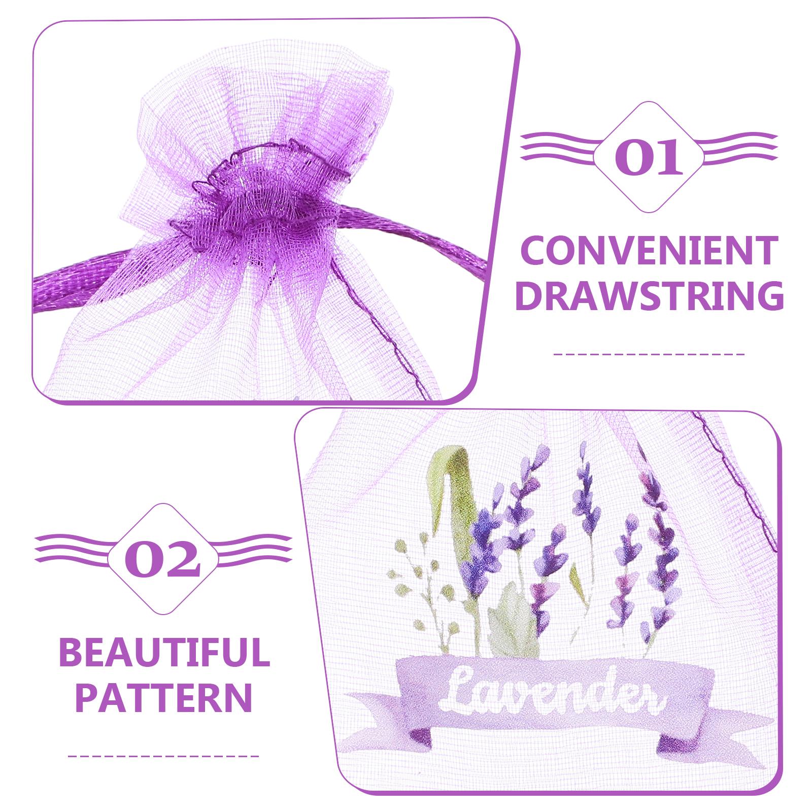 20 Stück leere Lavendelbeutel, – Dried Flower Bulk Bewertung und Preis