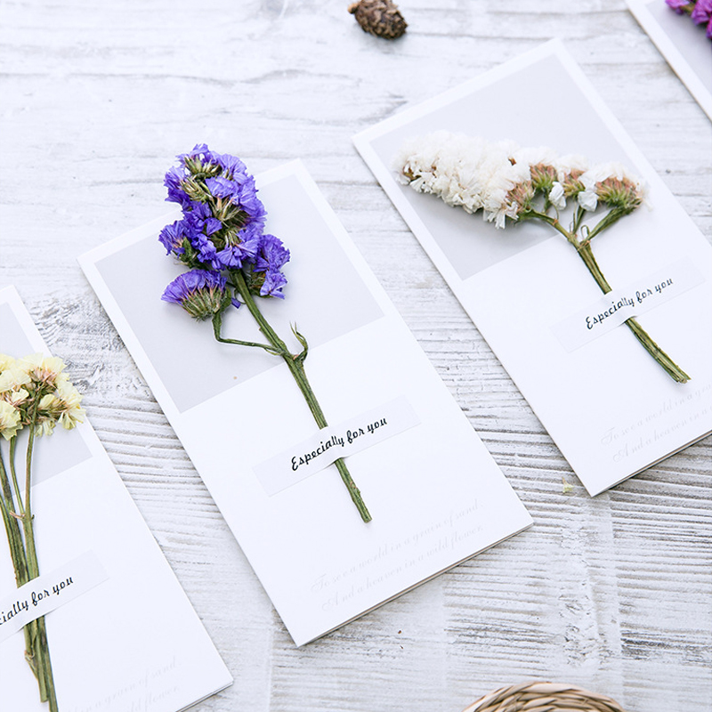 10 stücke EIN Geschenk Karte H – Dried Flower Bulk Bewertung und Preis