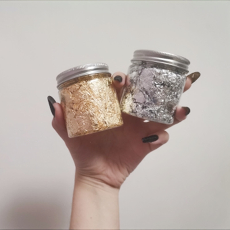 Nachahmung Rose Gold Silber Ku – Gold Foil Flakes Bewertung und Preis