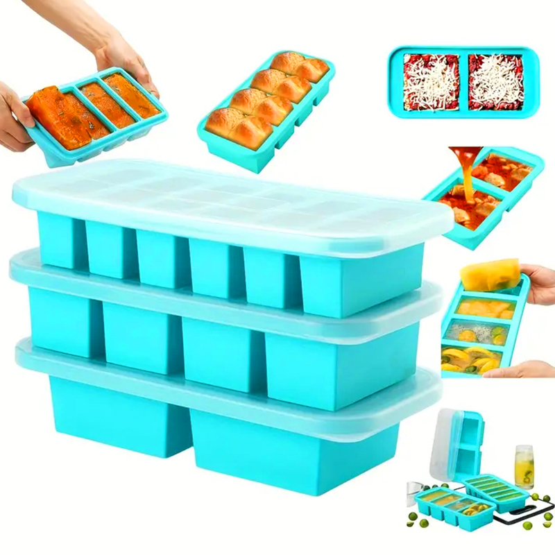 2- oder 3-teilige Gefrierschra – Serving Tray Mold Bewertung und Preis