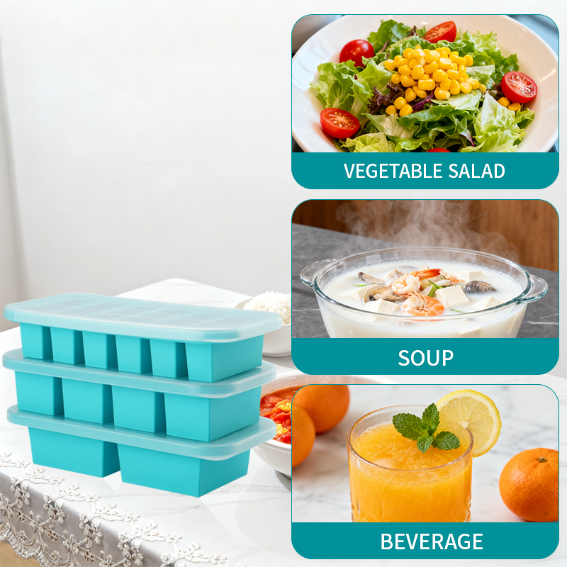 2- oder 3-teilige Gefrierschra – Serving Tray Mold Bewertung und Preis