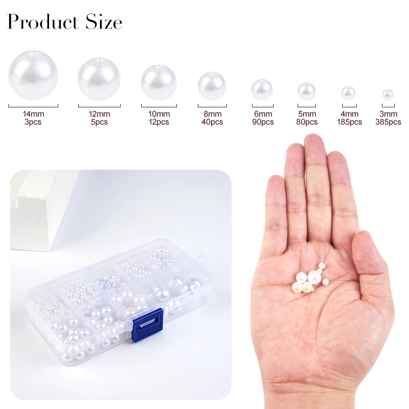 800 stücke Künstliche Faux Per – Resin Craft Kit Bewertung und Preis
