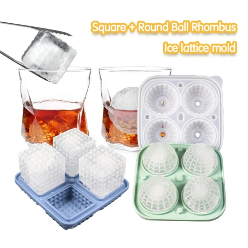 Eiswürfelform aus Silikon mit  – Coaster Mold Round Bewertung und Preis