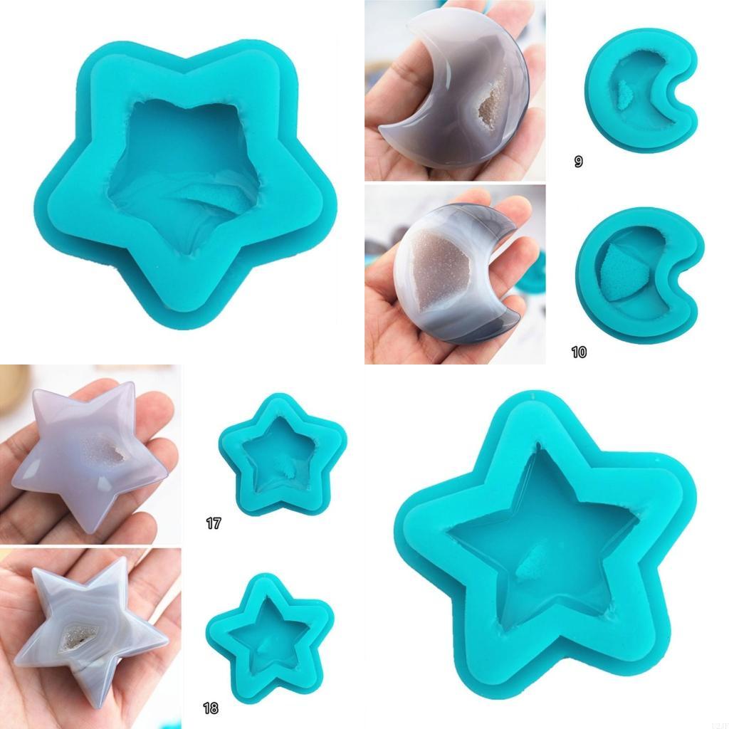 Edelstein-Silikonform, Quarz-S – Geode Mold Silicone Bewertung und Preis