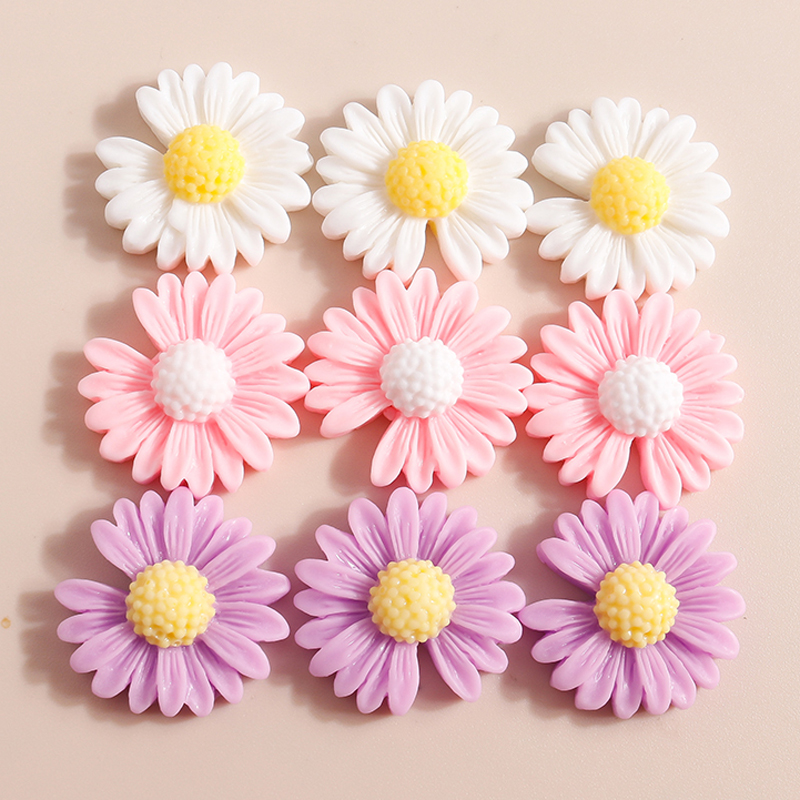 10 stücke 20*20mm kawaii Gänse – Flower Preservation Resin Bewertung und Preis