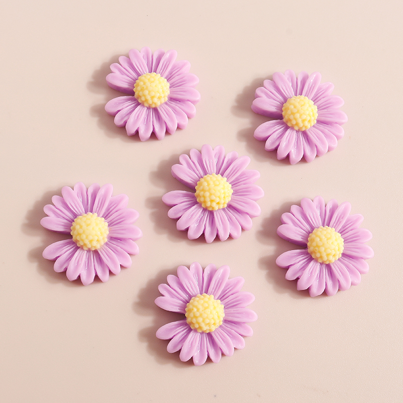 10 stücke 20*20mm kawaii Gänse – Flower Preservation Resin Bewertung und Preis