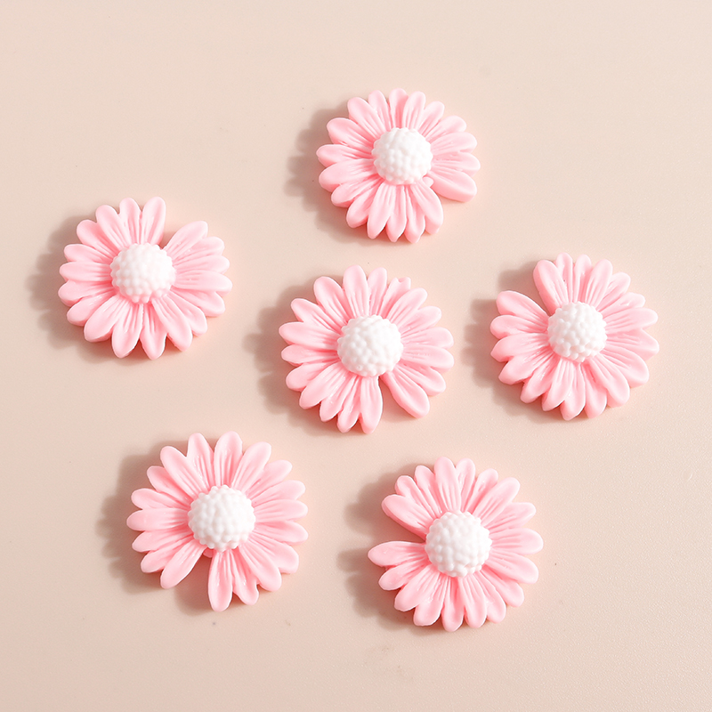 10 stücke 20*20mm kawaii Gänse – Flower Preservation Resin Bewertung und Preis