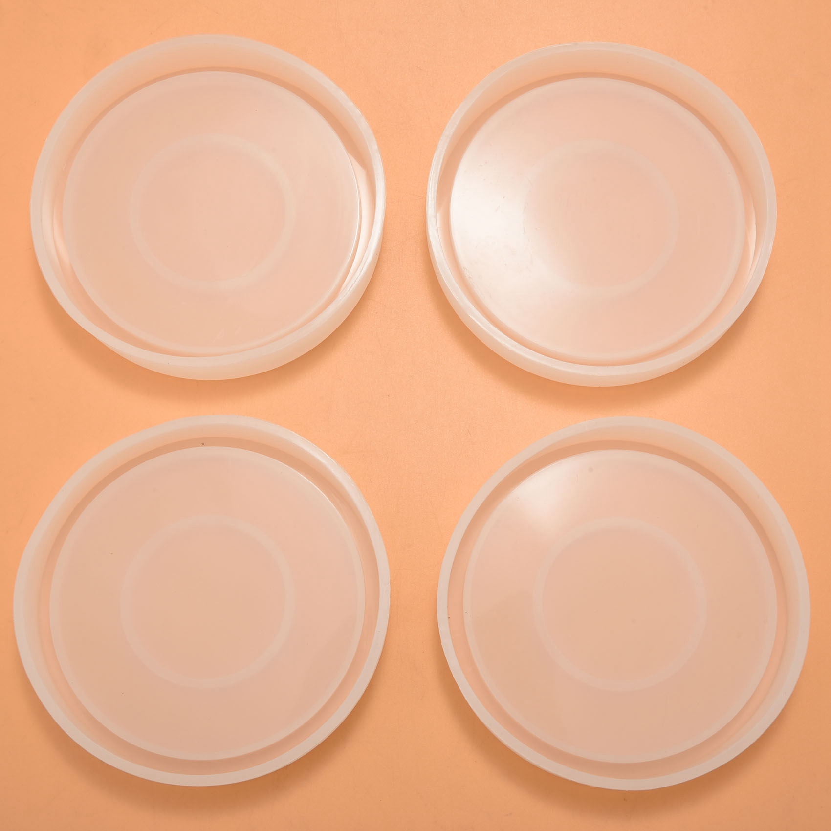 4er-Pack große DIY-Runde Unter – Coaster Mold Round Bewertung und Preis