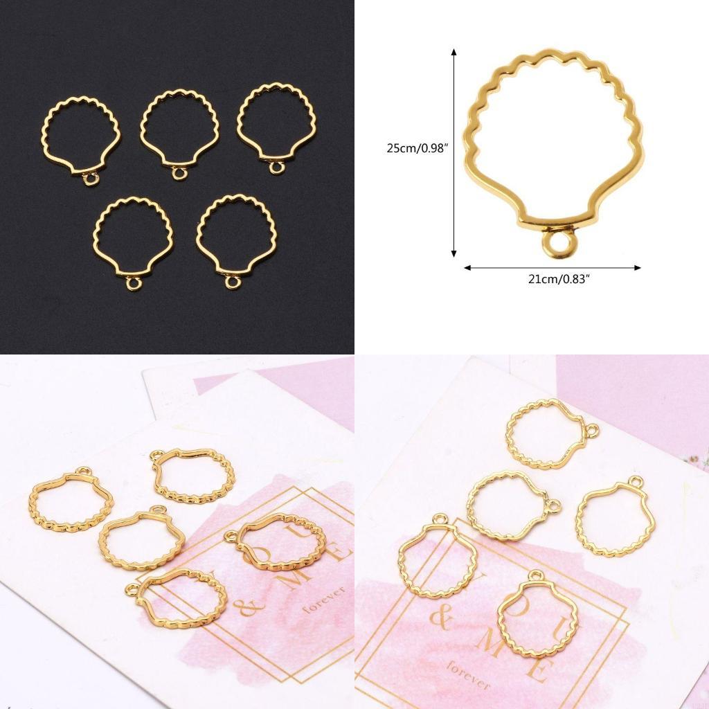 5 Stück für Shell Blank Frame  – Bezels Set Pendant Bewertung und Preis