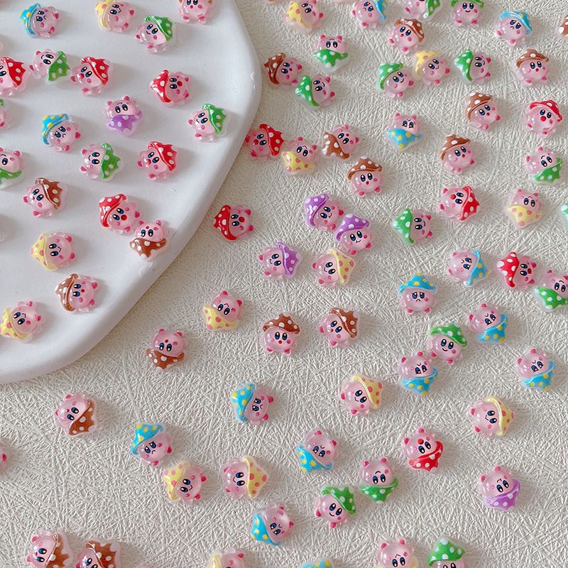 2/10/20 Stück Kirby Nagelcharm – Crafting Resin Bewertung und Preis