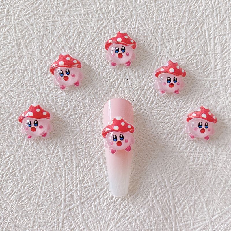 2/10/20 Stück Kirby Nagelcharm – Crafting Resin Bewertung und Preis