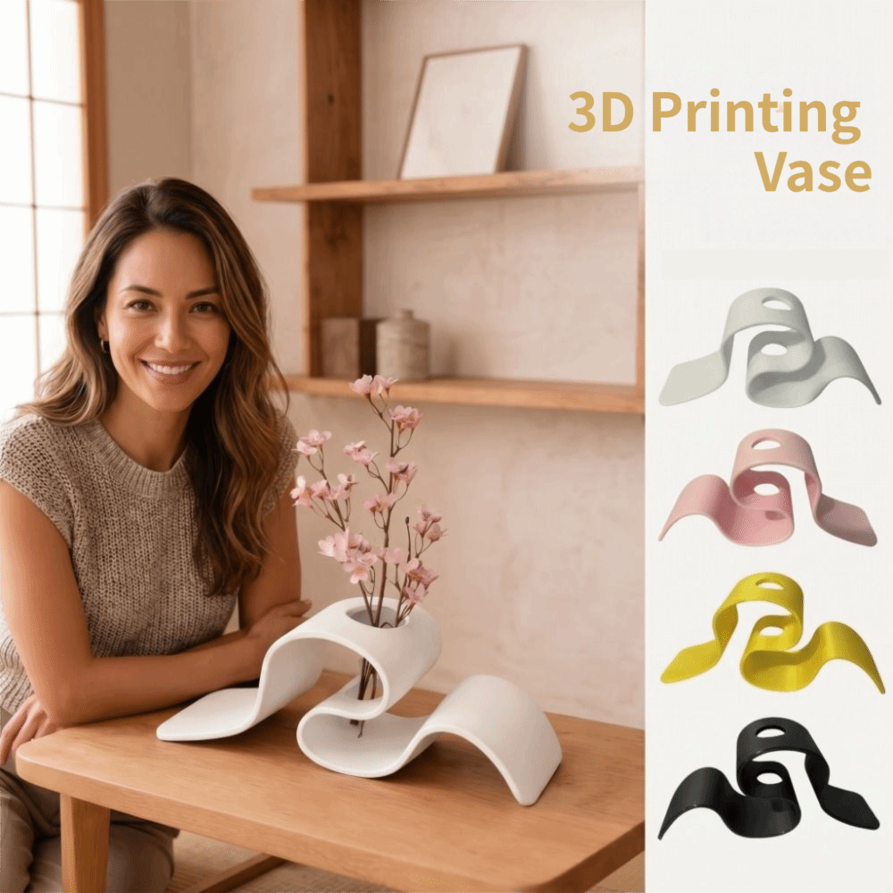 Elegante 3D-Druck-Vase im INS  – Dried Flower Bulk Bewertung und Preis