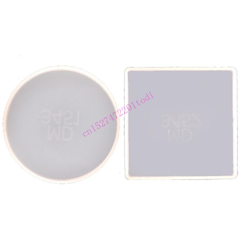 2Pcs Runde Quadratische Harz M – Geode Mold Silicone Bewertung und Preis