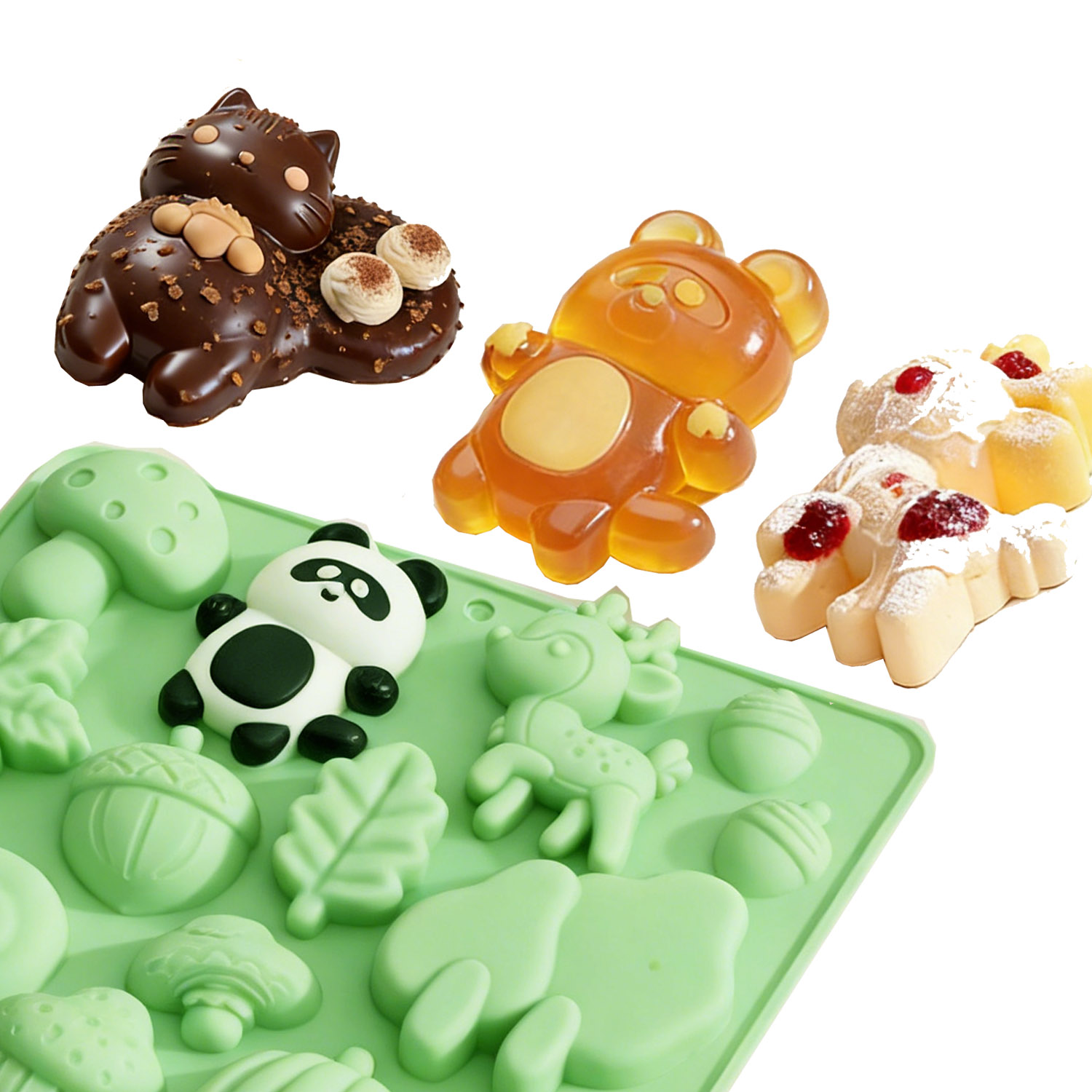 1 Silikon-Kuchenform in Tierfo – Resin Craft Material Bewertung und Preis