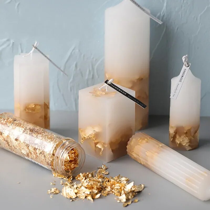 2g/1g Metallfolie flocken Gold – Gold Foil Flakes Bewertung und Preis