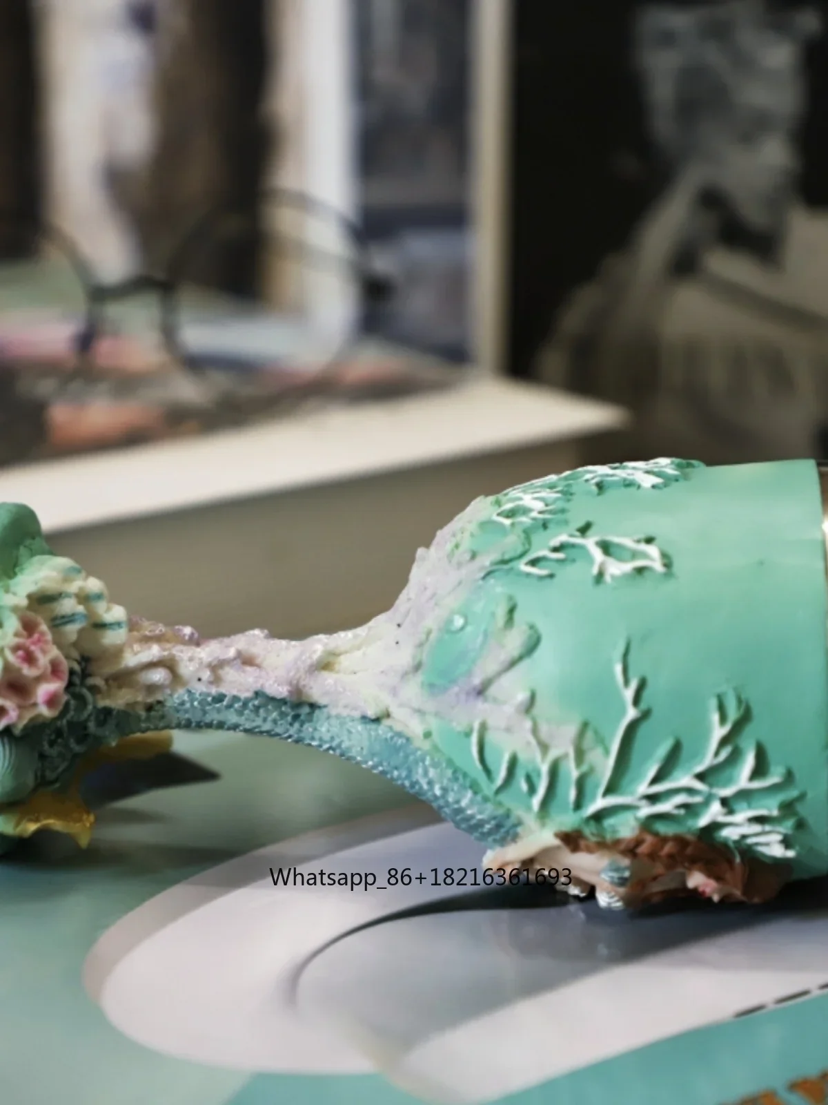 Dreidimensional gravierte Meer – Crafting Resin Bewertung und Preis
