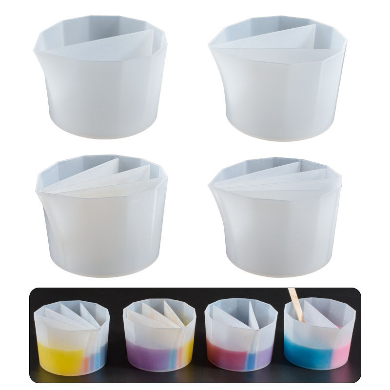 Geteilte Becher zum Ausgießen  – Mixing Cup Silicone Bewertung und Preis