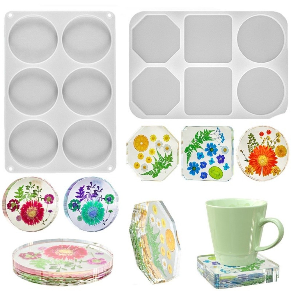 Kreative Untersetzer Silikonfo – Coaster Mold Round Bewertung und Preis