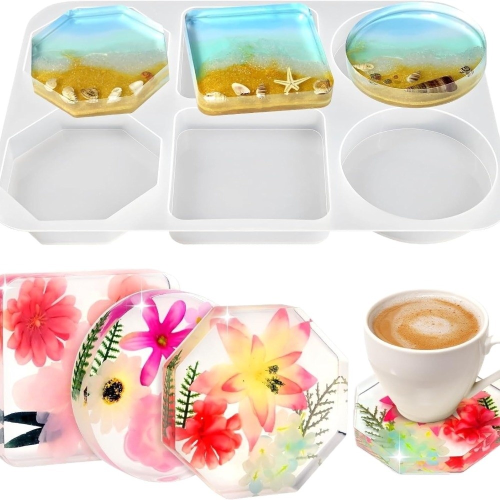 Kreative Untersetzer Silikonfo – Coaster Mold Round Bewertung und Preis