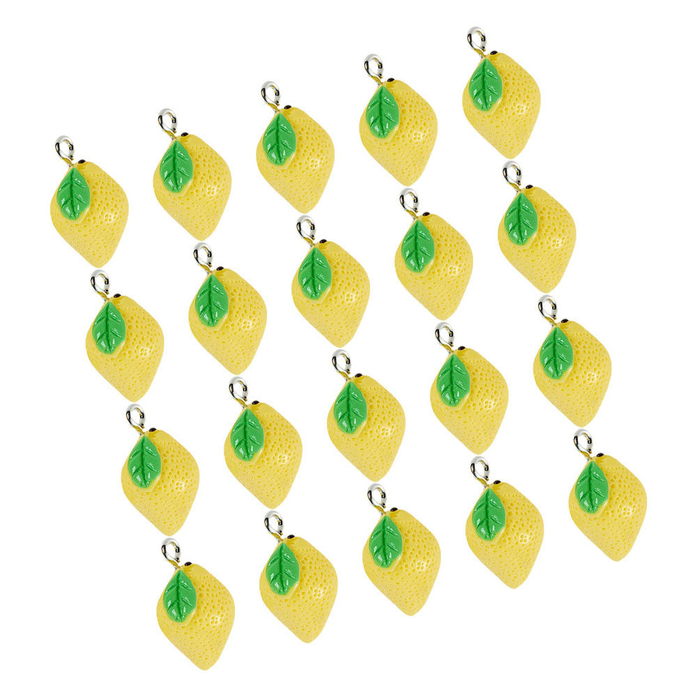 20 Stück Zitronen-Harzanhänger – Crafting Resin Bewertung und Preis