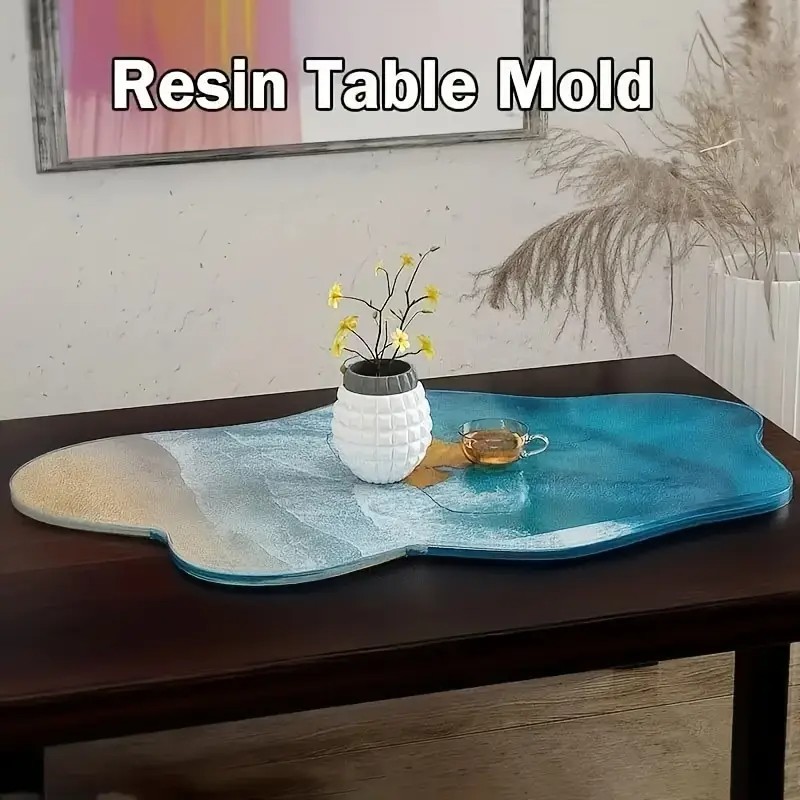 Große 61cm unregelmäßige Epoxi – Resin Ocean Wave Mold Bewertung und Preis