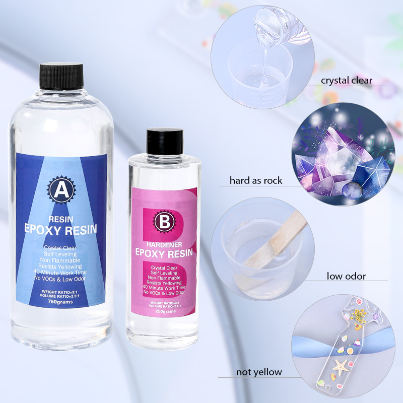 Epoxidharz-Set, kristallklar,  – Resin Ocean Wave Mold Bewertung und Preis