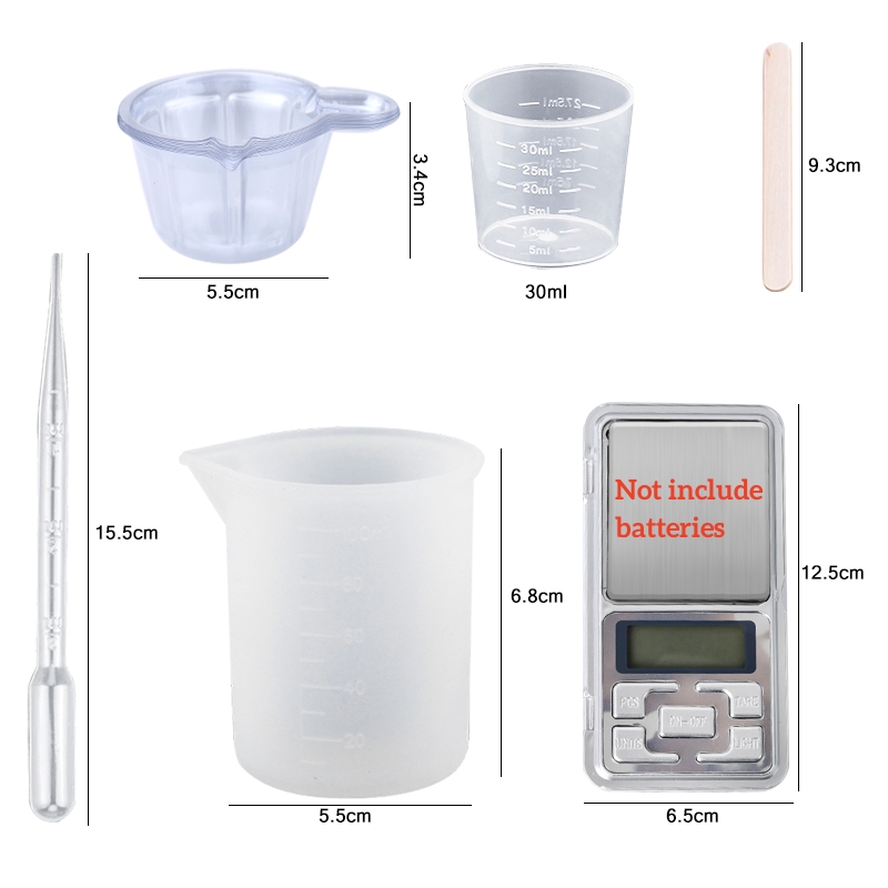 Epoxidharz-Set, kristallklar,  – Resin Ocean Wave Mold Bewertung und Preis