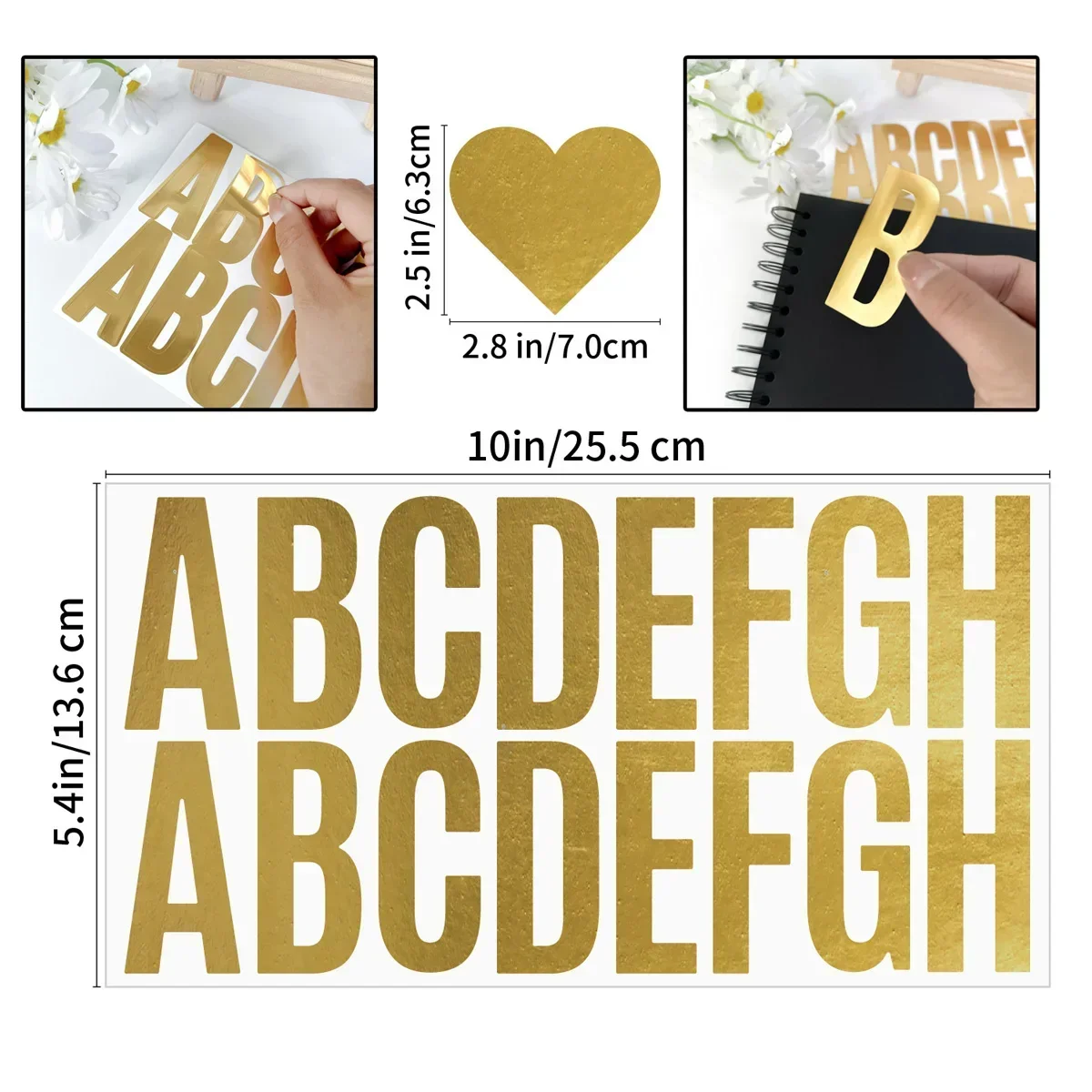 100 Stück 6 Blatt goldene Buch – Gold Foil Flakes Bewertung und Preis