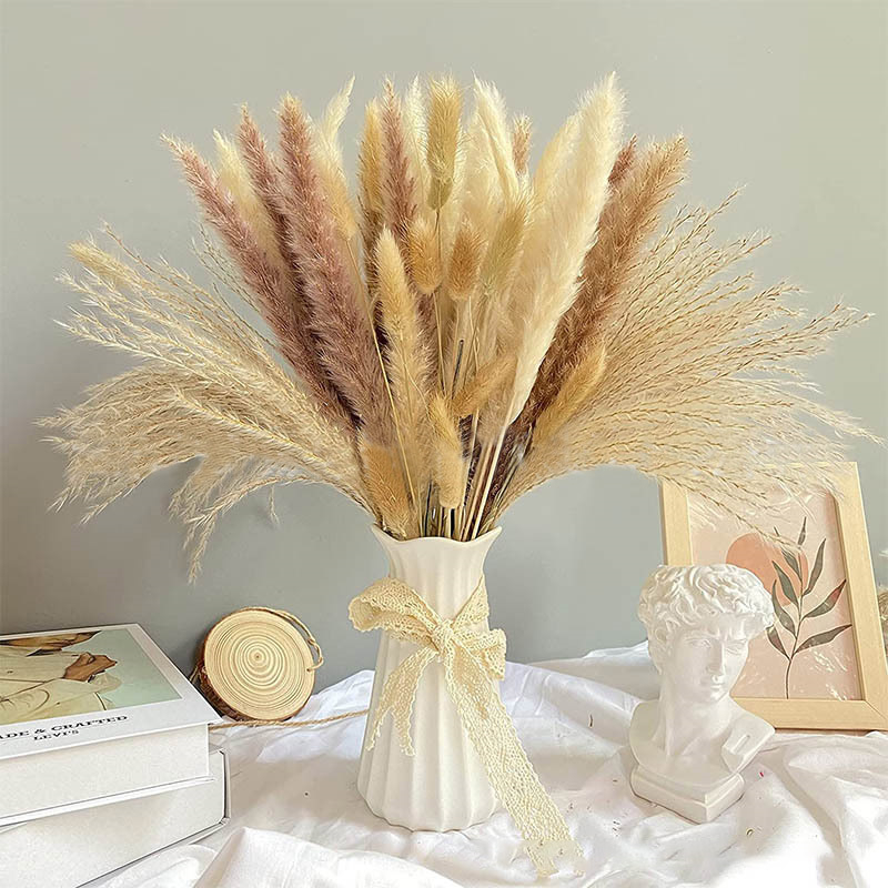 60-100PCS Natürliche Getrockne – Dried Flower Bulk Bewertung und Preis