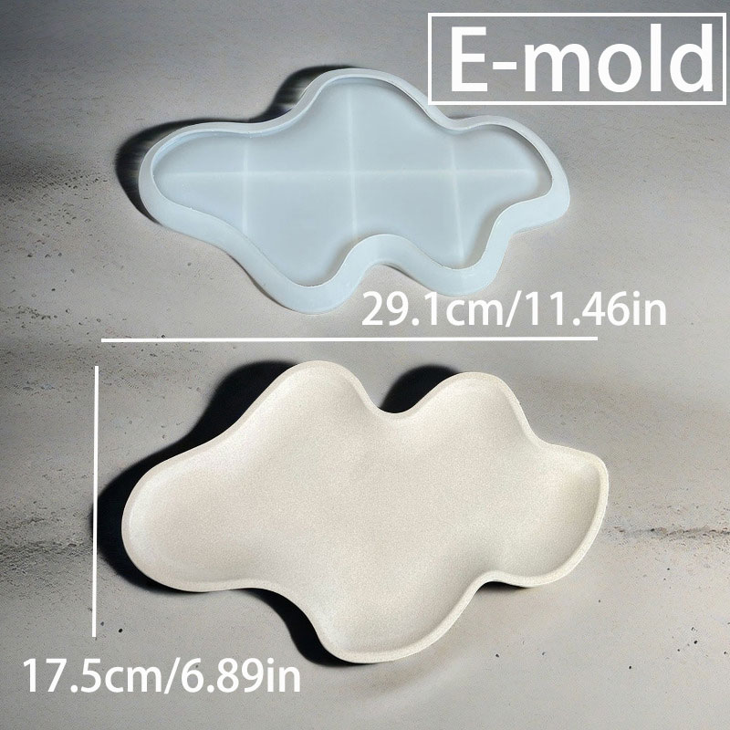 Wolken lagers chale Beton form – Serving Tray Mold Bewertung und Preis