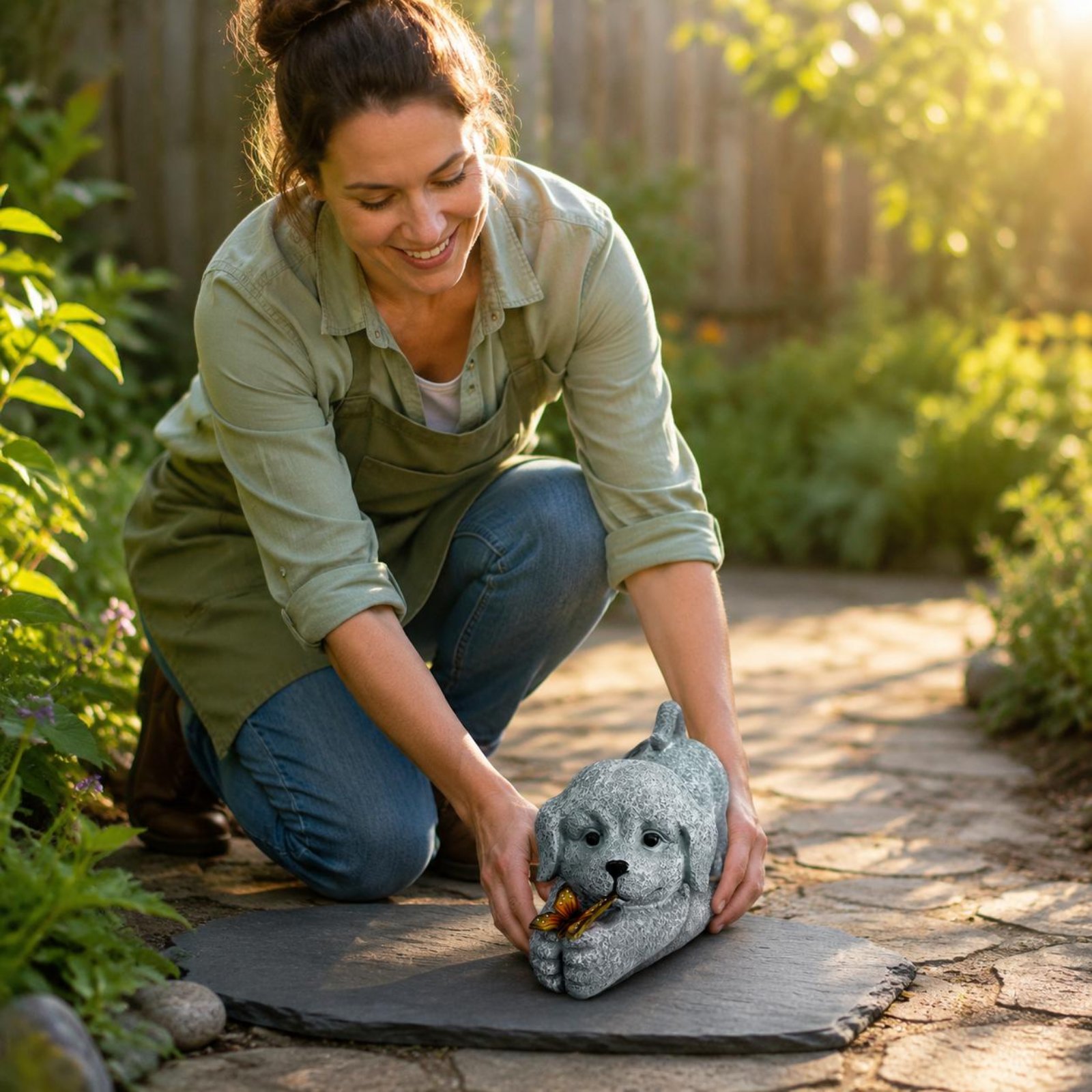 Solar-Hundestatue aus Kunsthar – Crafting Resin Bewertung und Preis