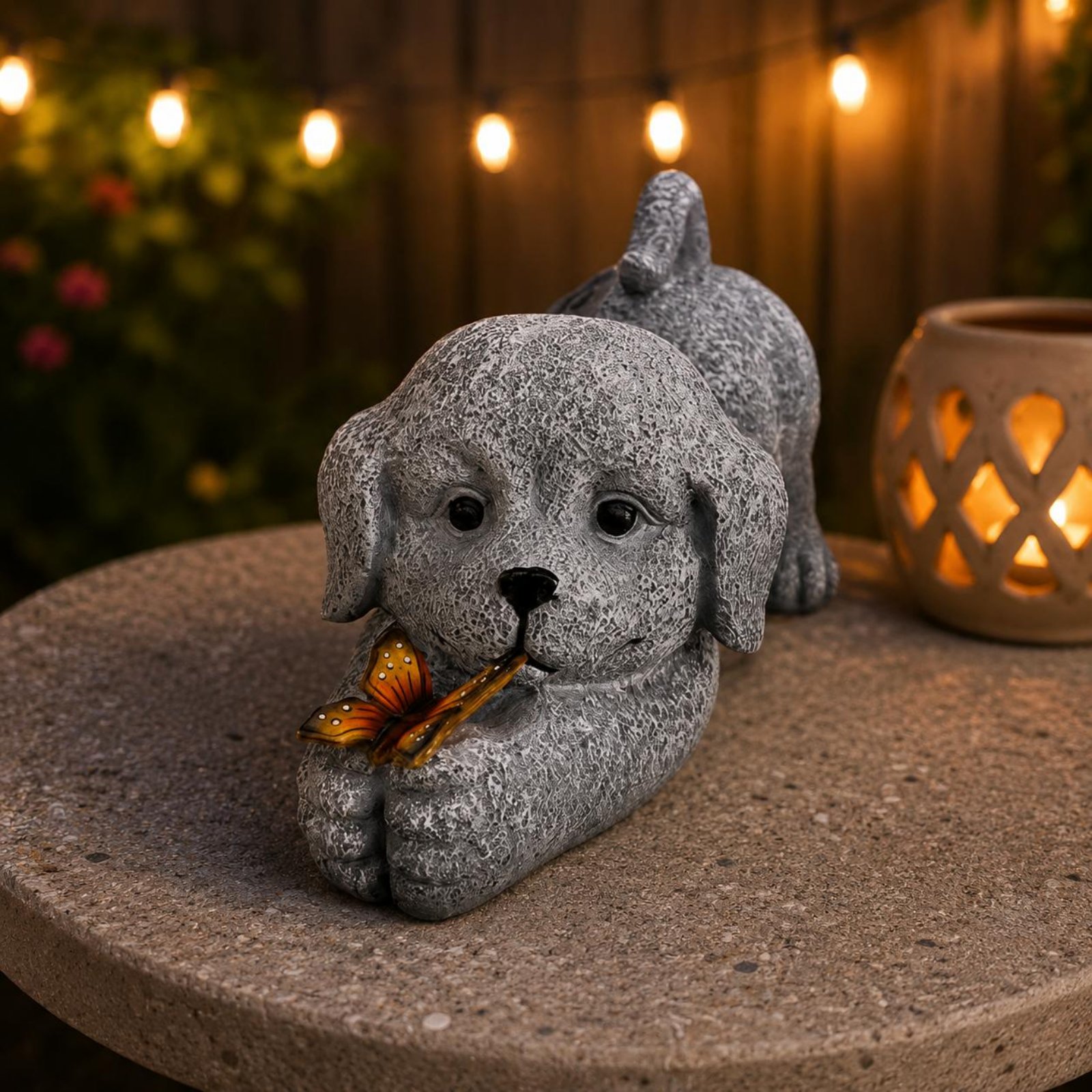 Solar-Hundestatue aus Kunsthar – Crafting Resin Bewertung und Preis
