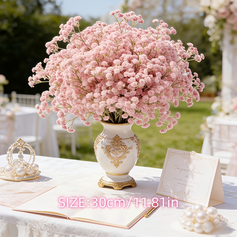 130-Stängel Rosa Schleierkraut – Dried Flower Bulk Bewertung und Preis