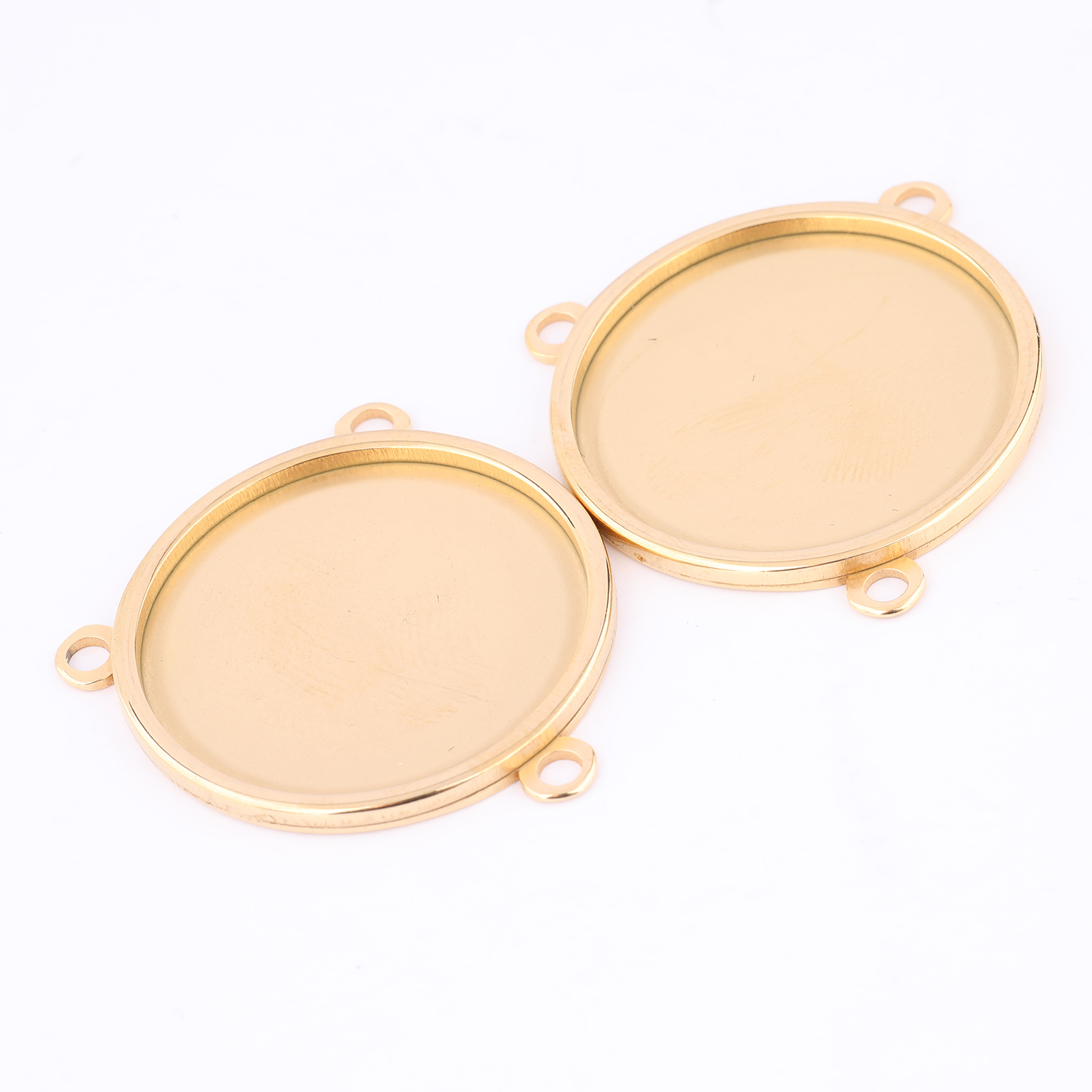 5 Stück Edelstahl vergoldet 16 – Bezels Set Pendant Bewertung und Preis