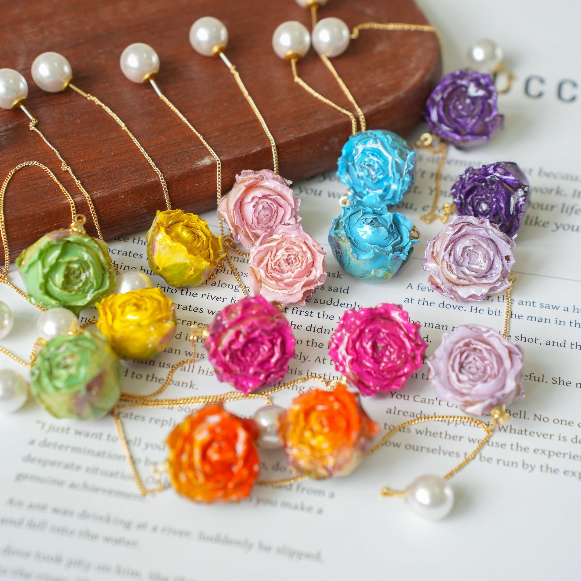 Konservierte Rosenblüten-Serie – Flower Preservation Resin Bewertung und Preis